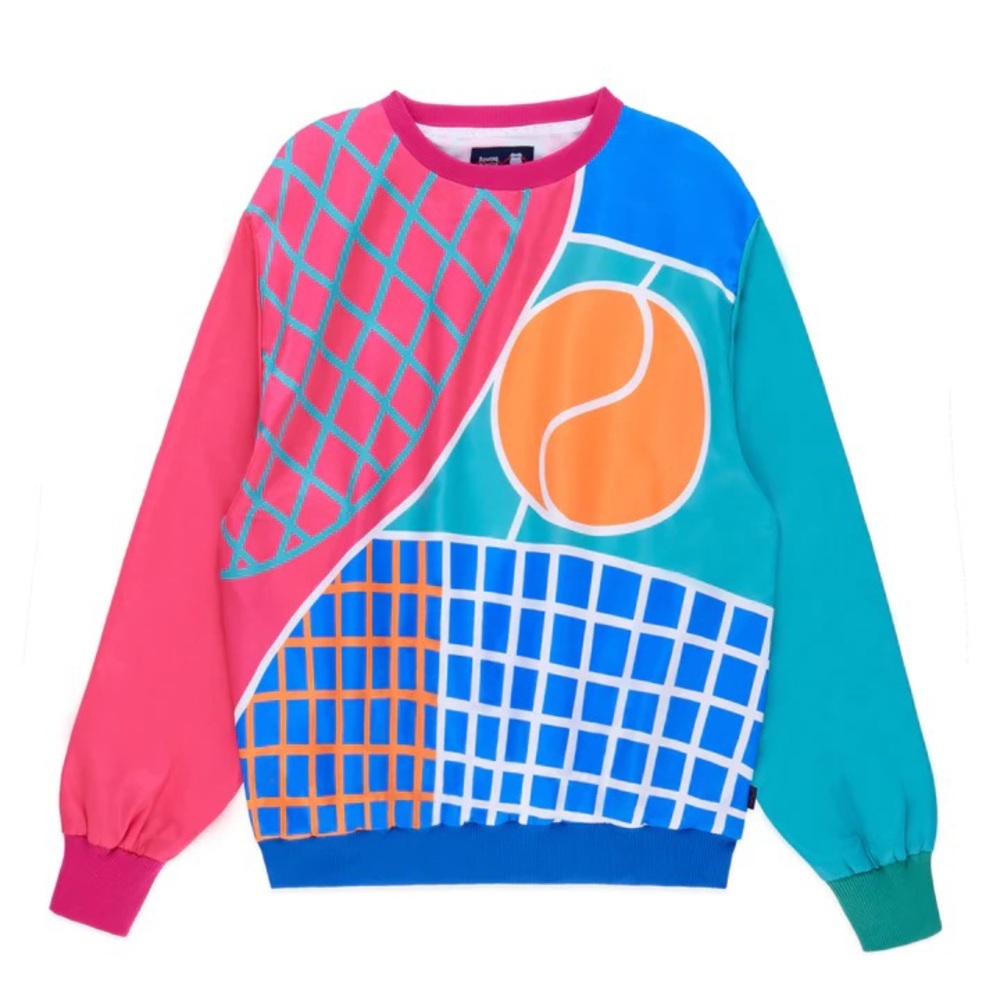 Rowing Blazers x Kswiss 90’s Style Tennis Windbreaker size L